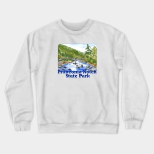 Franconia Notch State Park, New Hampshire Crewneck Sweatshirt